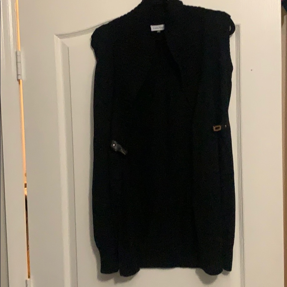 Calvin Klein Women’s Sleeveless Cardigan